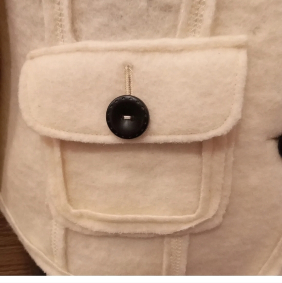 Jacket white wool Shacket by Heine 10 - Picture 4 of 8